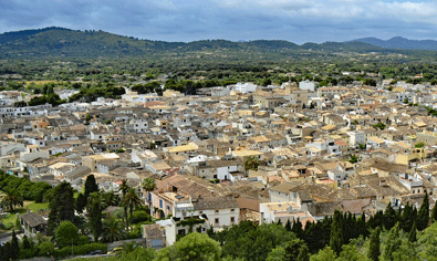 Blick auf Artà klein